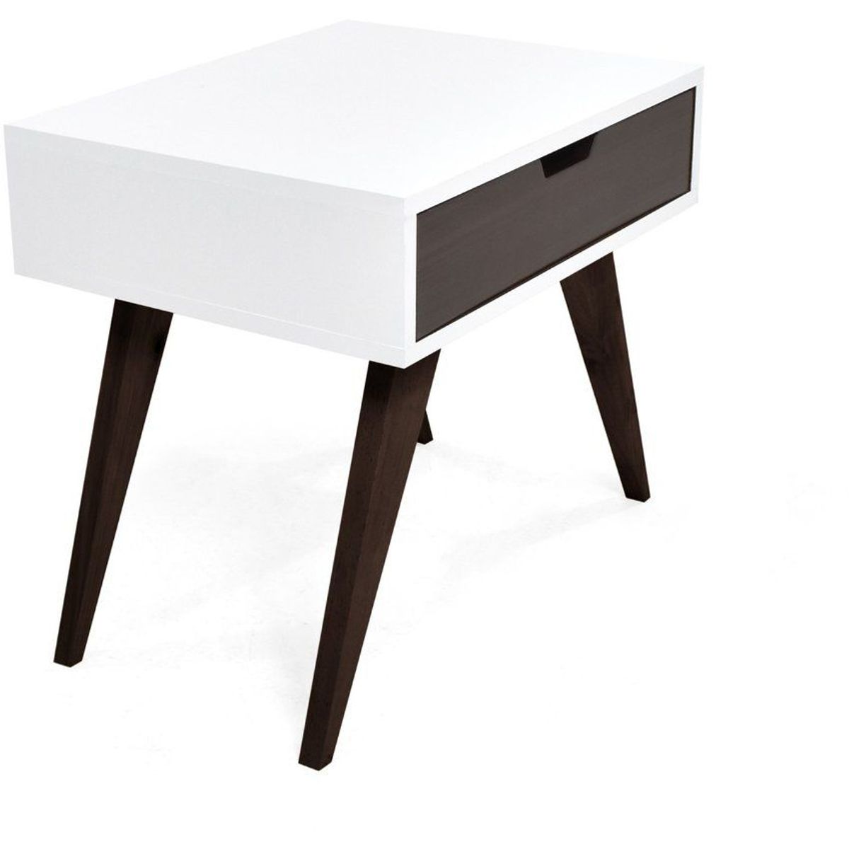 ROCA - Mesa de Noche Mont Cajón - Matiz Wengue (50 x 40 x 45 cm)