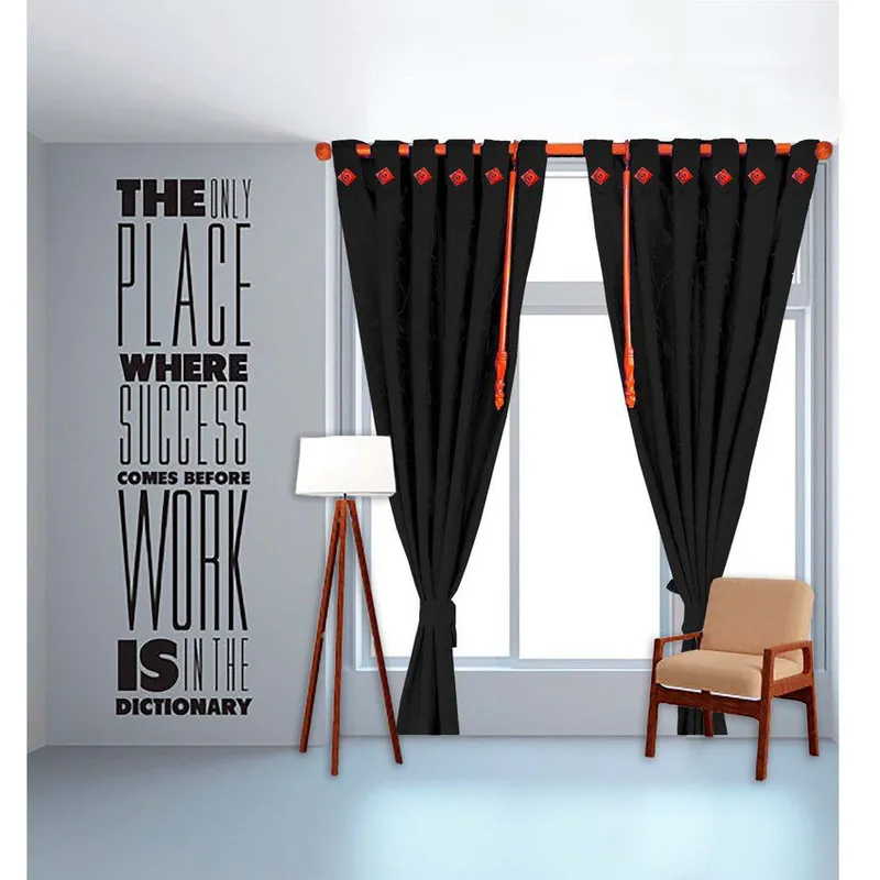 ADVANCE - Cortina moderna jacquard sala o habitación 280cm x 210cm multicolor