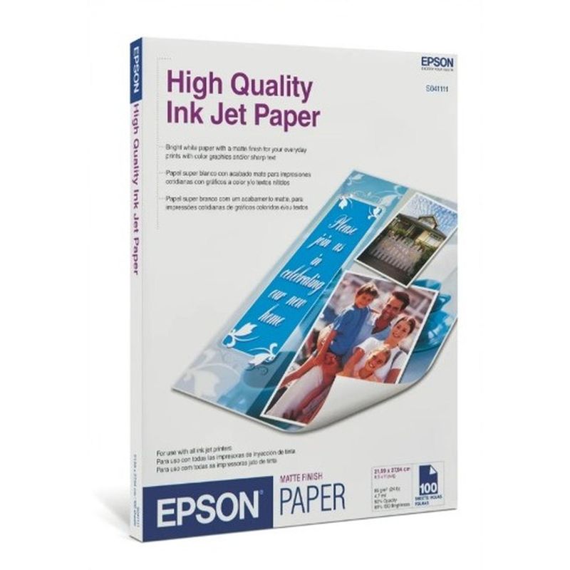 EPSON - Papel Fotográfico Epson Calcio Carta S041111-ML