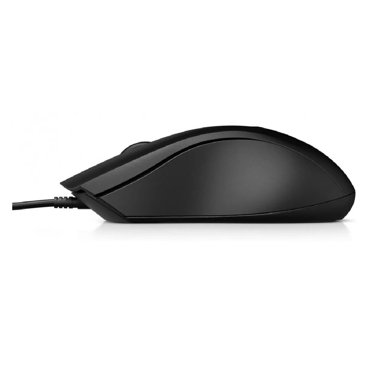 HP - HP 100 USB Mouse Black