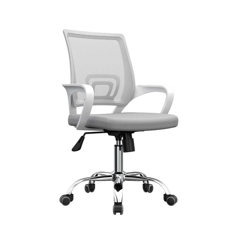 BONNO - Silla Atlantis Eco Xj Malla Gris Marco Blanco Bonno