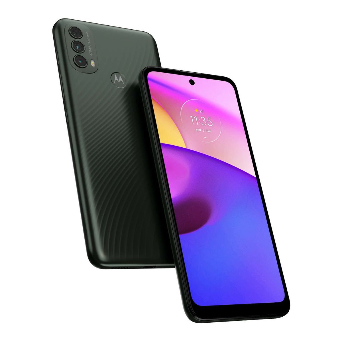 MOTOROLA - Celular Motorola Moto E40 64GB 4GB RAM Dual SIM Gris