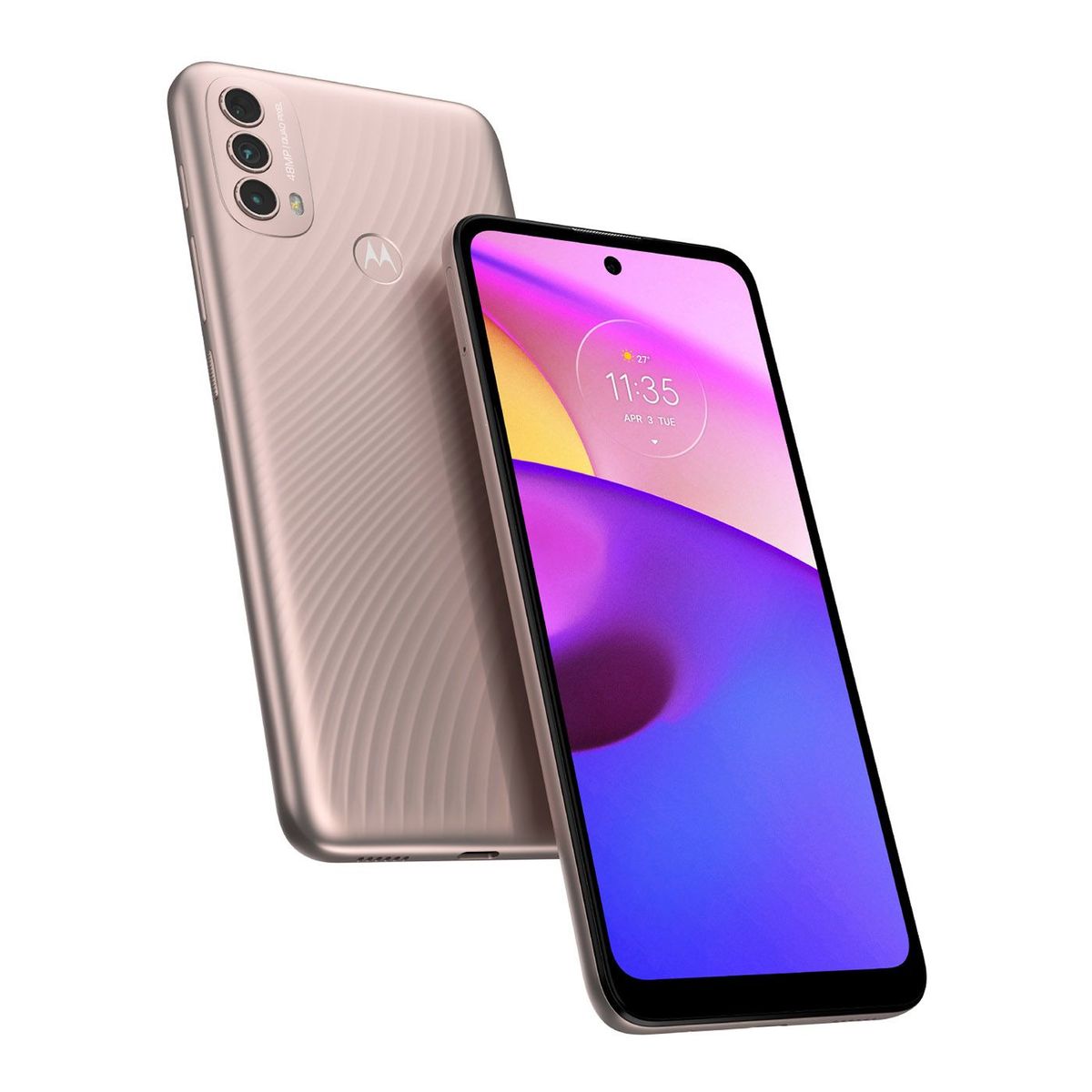 MOTOROLA - Celular Motorola Moto E40 64GB 4GB RAM Dual SIM Rosa