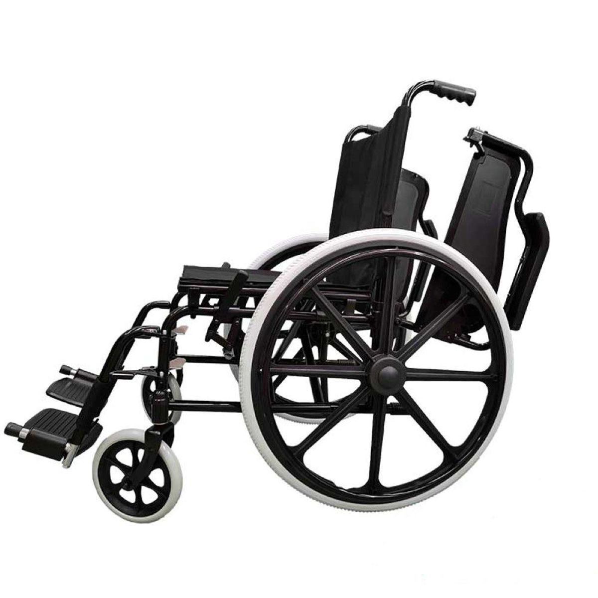 TME - Silla de ruedas tipo escritorio en acero plegable