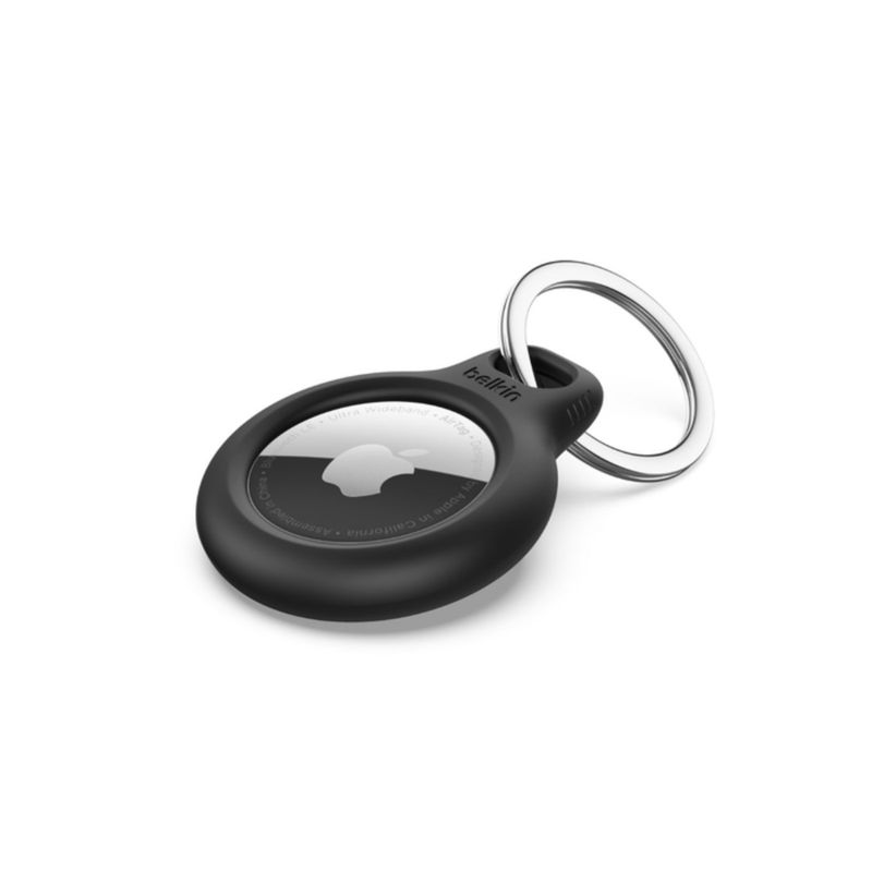BELKIN - Seguro Belkin Tipo Llavero para Airtag Negro