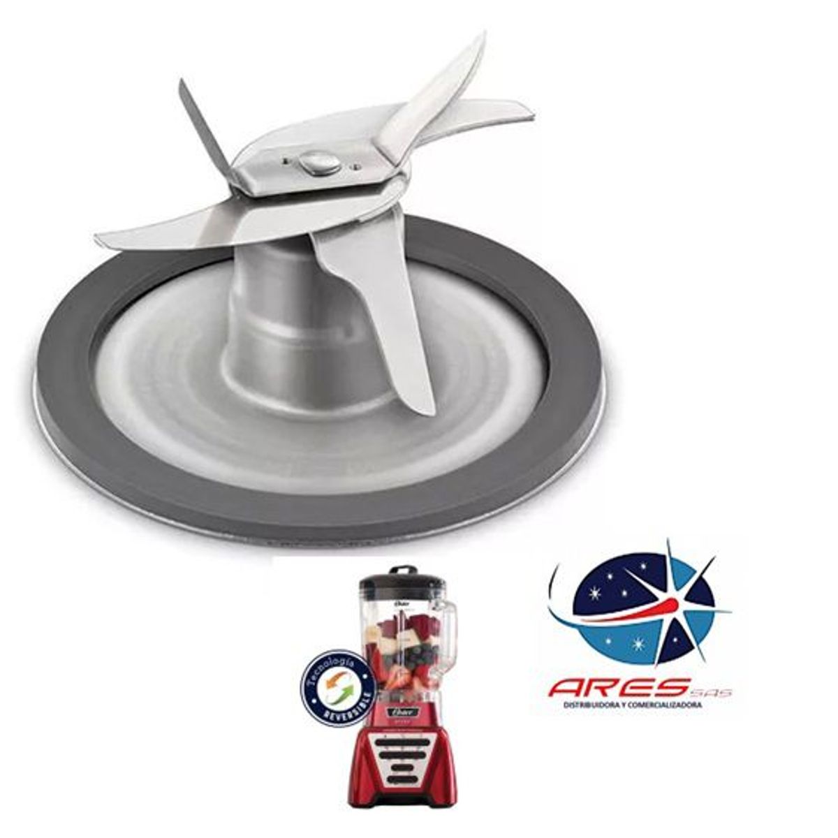 ARES - Cuchilla para licuadora Oster Xpert ref3090