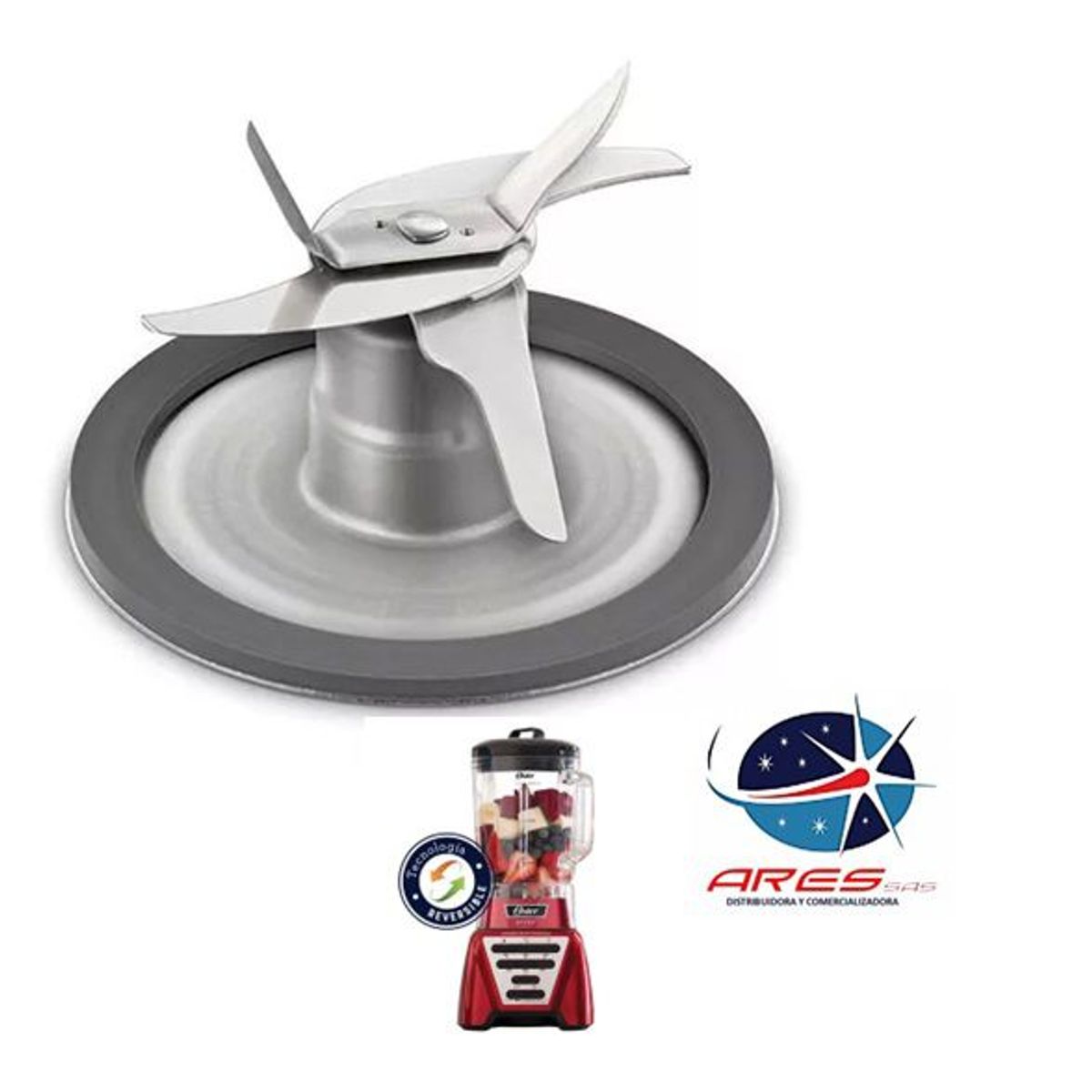 ARES - Cuchilla para licuadora Oster Xpert ref3090