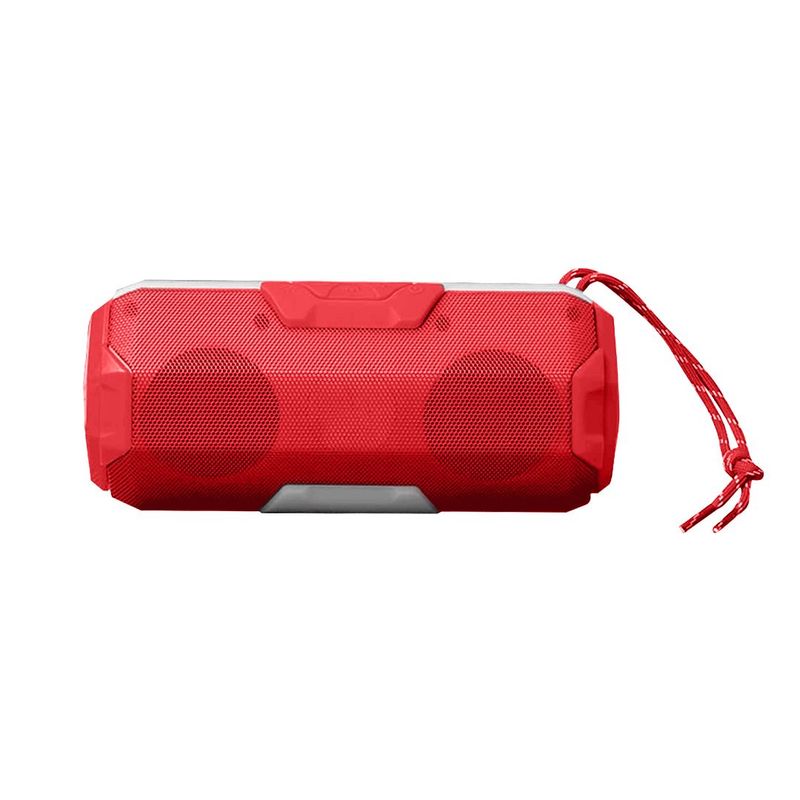GENERICO - Parlante bluetooth portatil radio usb sd altavoz recargable Rojo