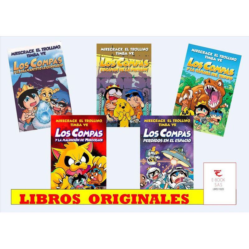 GENERICO - Los compas saga 5 libros