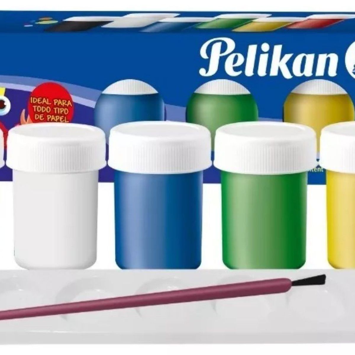 PELIKAN - Temperas Junior 25 Ml. X 6 Pelikan