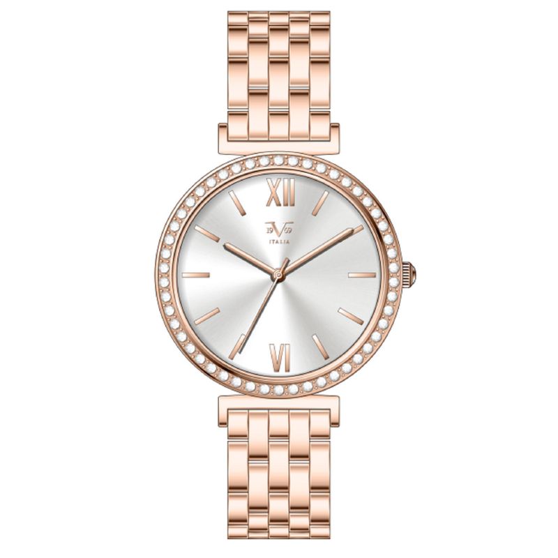 19V69 ITALIA - Reloj Mujer Oro Rosa + 5 Complementos de Lujo Incluidos