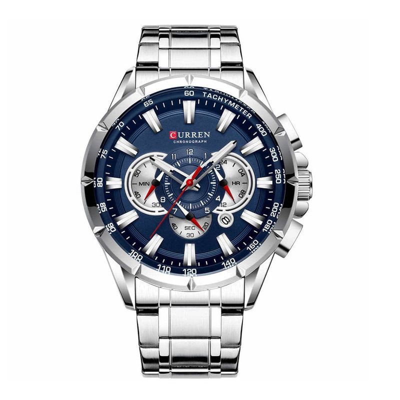 CURREN - Reloj De Lujo Para Hombre CURREN 8363 Deportivo Cronógrafo Funcional