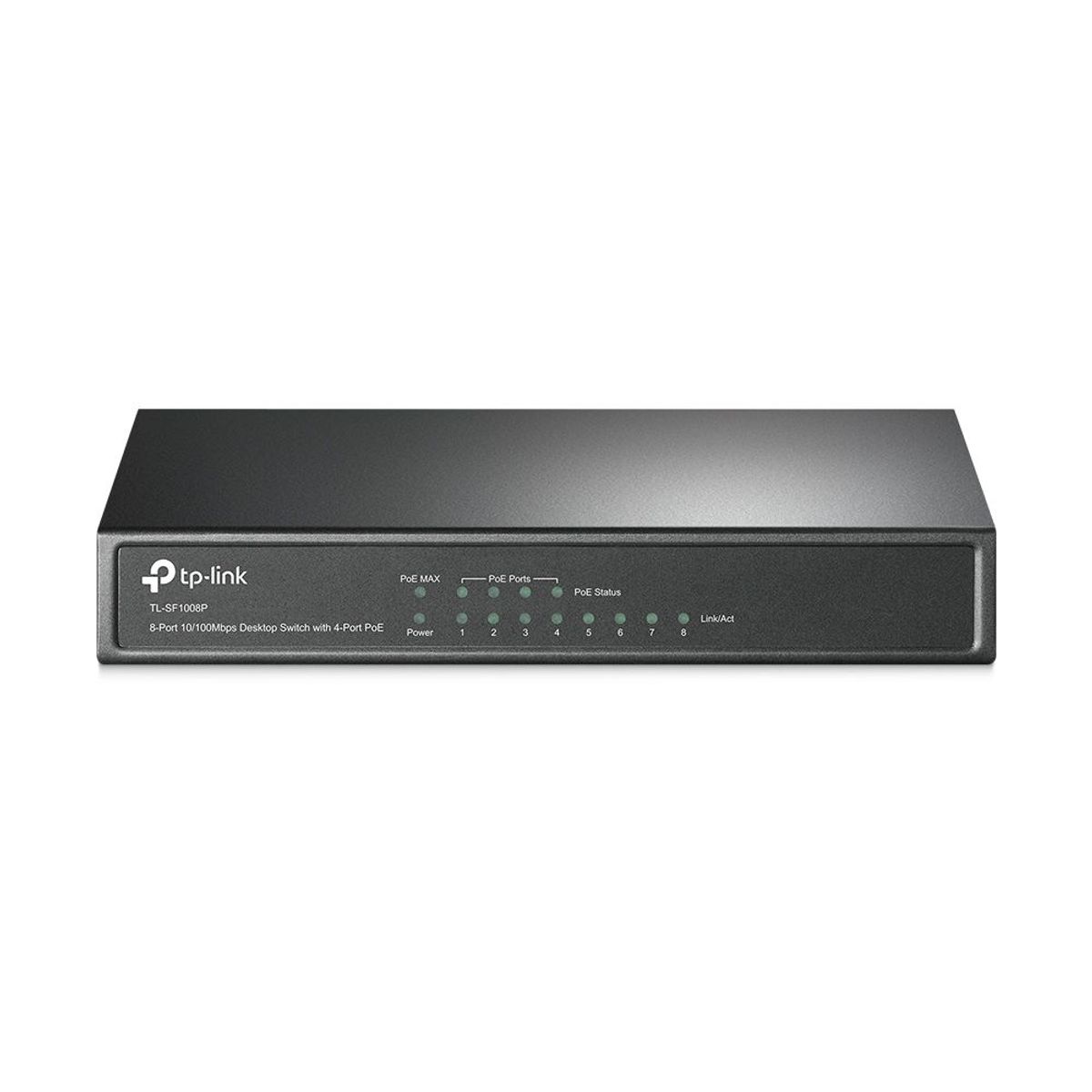 TP LINK - Switch Escritorio PoeTp-link8 Puertos 10100 Tl-sf1008p