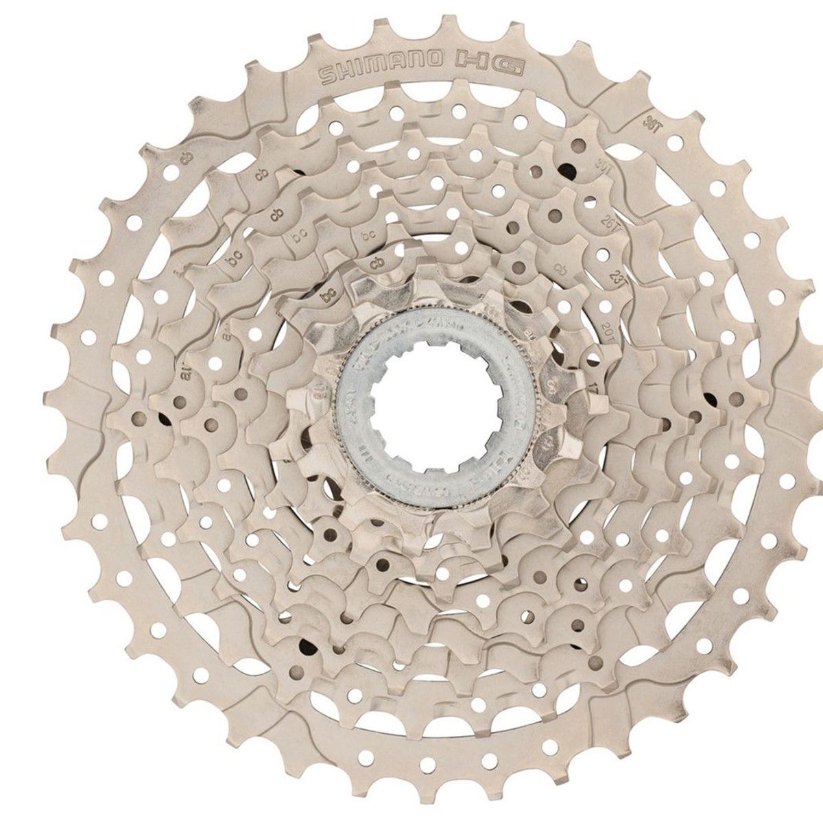 SHIMANO - Pacha Bicicleta Shimano Hg400 Cassette 9V 12-36 Mtb