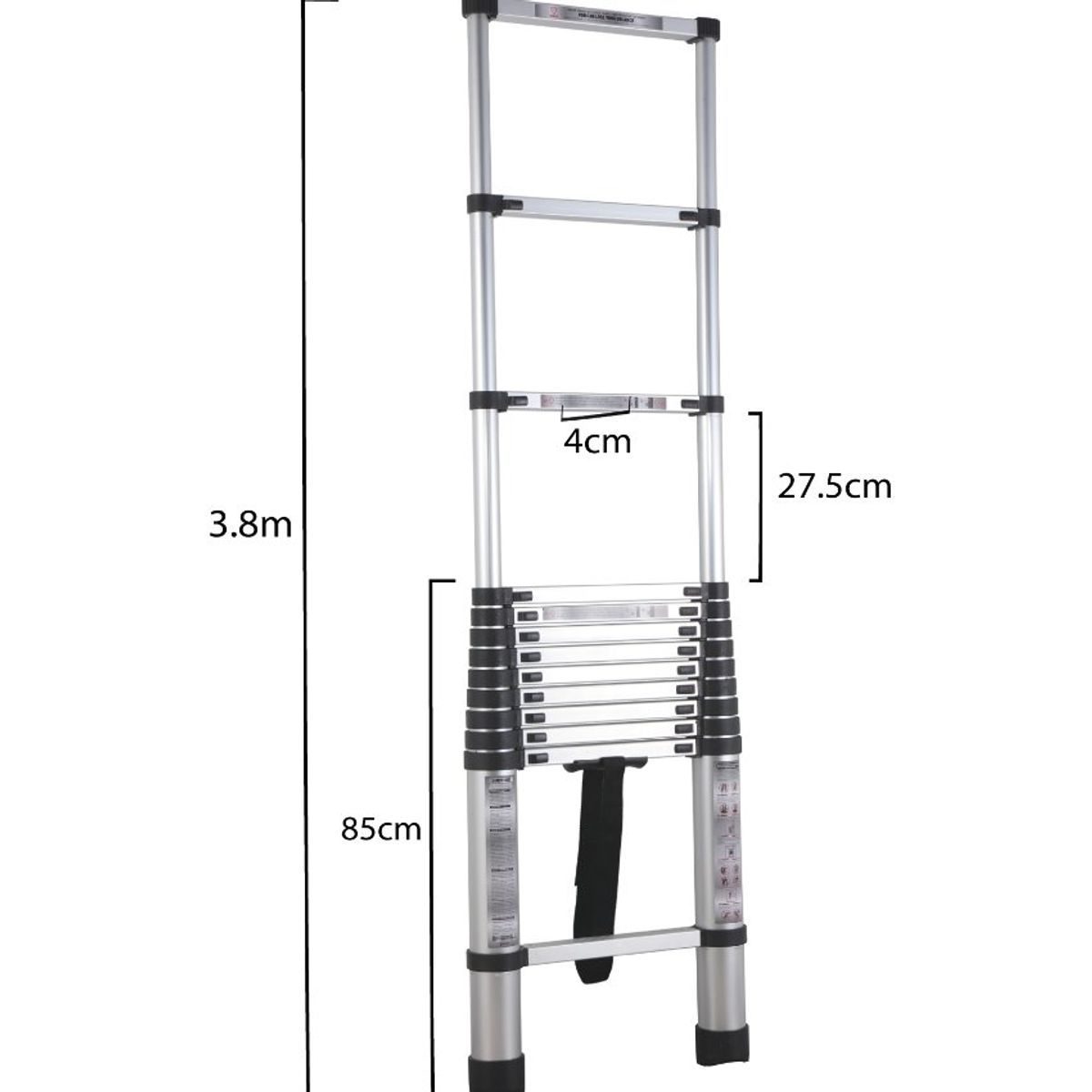SUBE - Escalera telescopica plegable multifuncional altura ajustable-