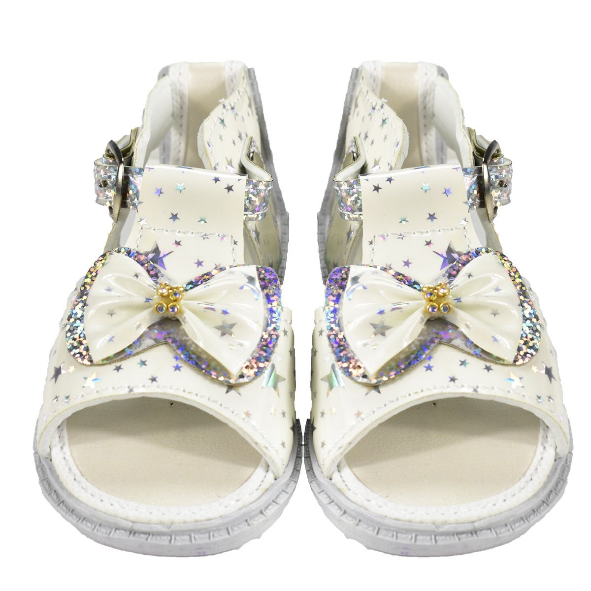 MUNDO BEBE - Sandalia No Tuerce Niña Estrella Blanca