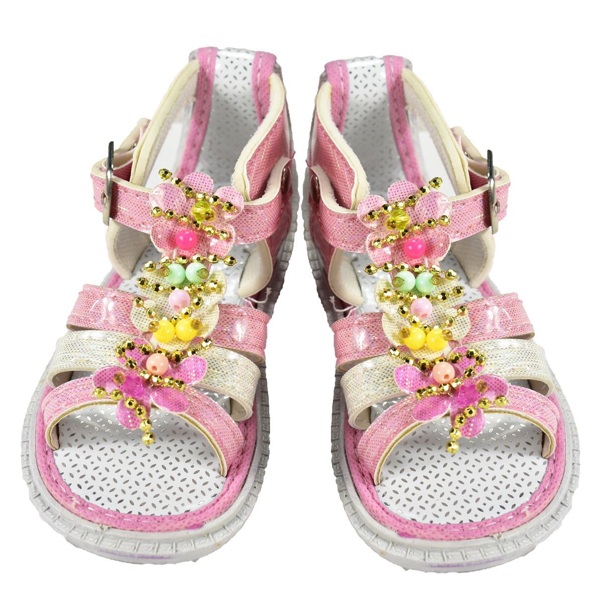 MUNDO BEBE - Sandalia No Tuerce Niña Moño Blanco