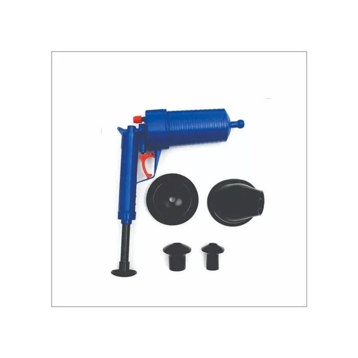 GENERICO - Destapa Cañerias Sanitarios Inodoro De Bomba Presión De Aire