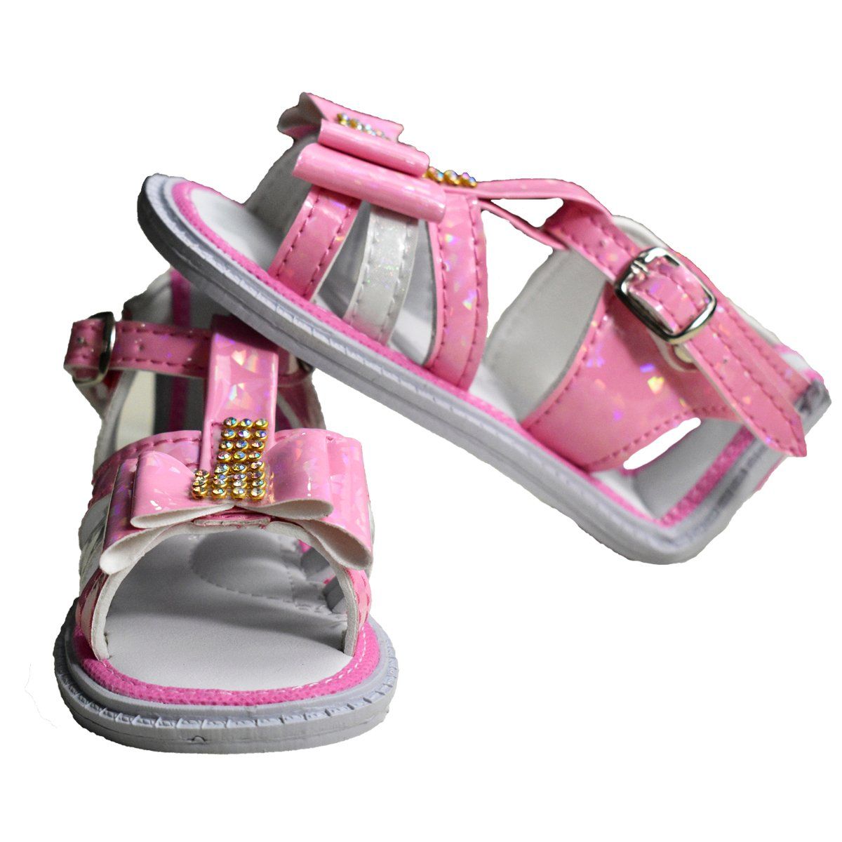 MUNDO BEBE - Sandalia No Tuerce Niña Perla Rosa