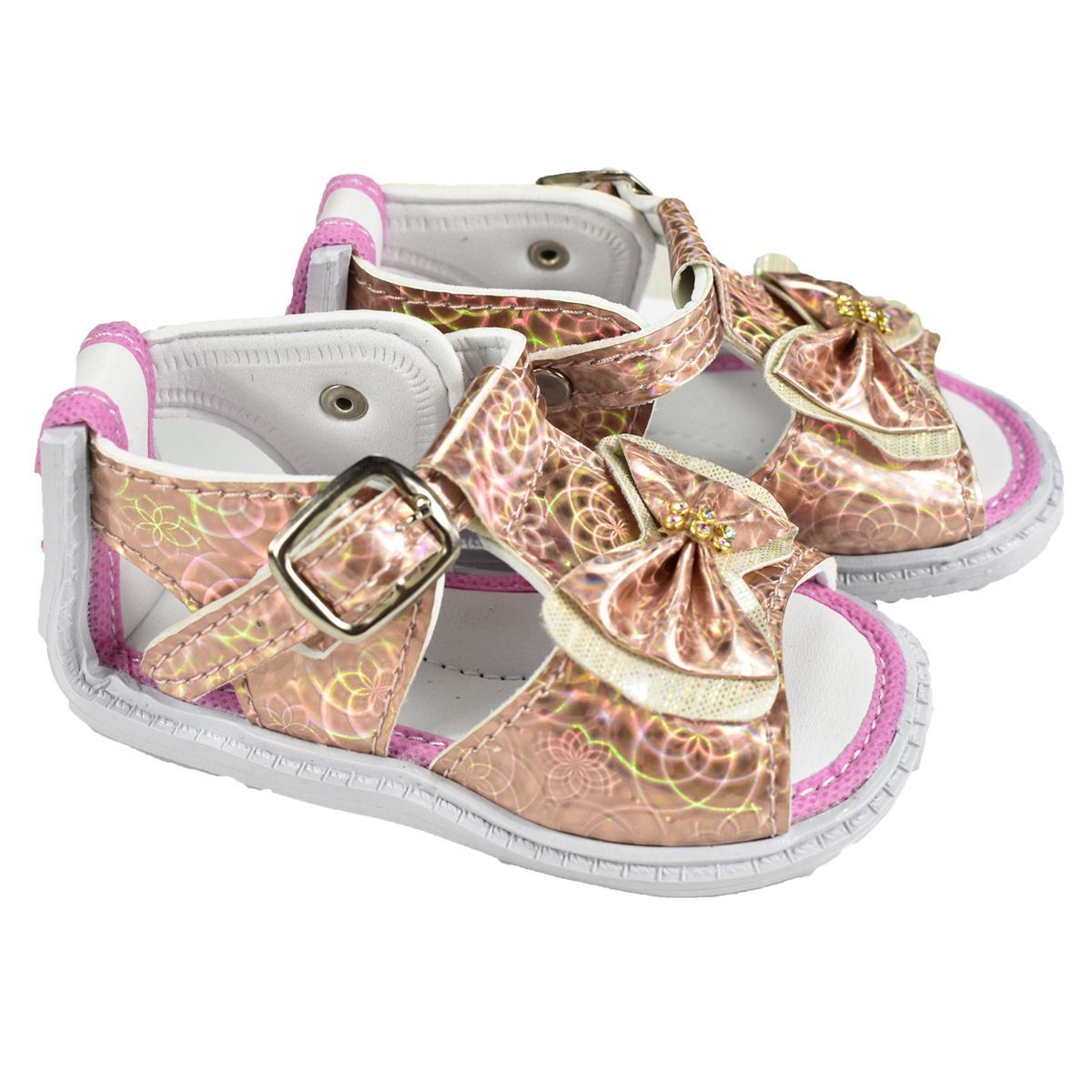 MUNDO BEBE - Sandalia No Tuerce Niña Trabilla Salmon