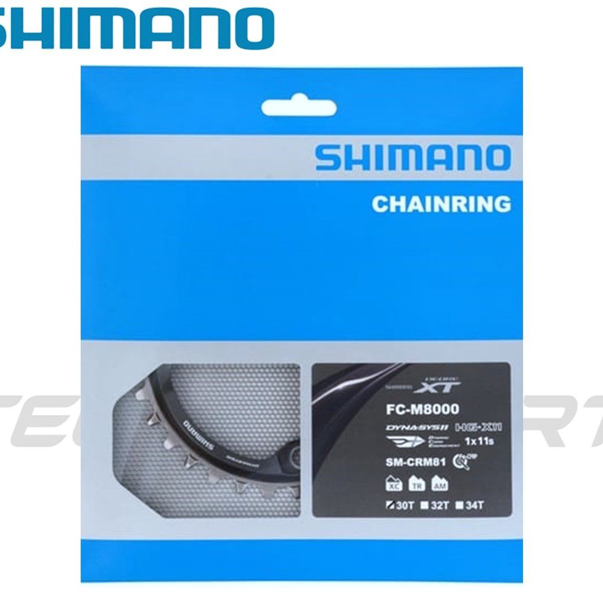 SHIMANO - Plato Coronilla Shimano Xt M8000 11v Monoplato 30 Dientes