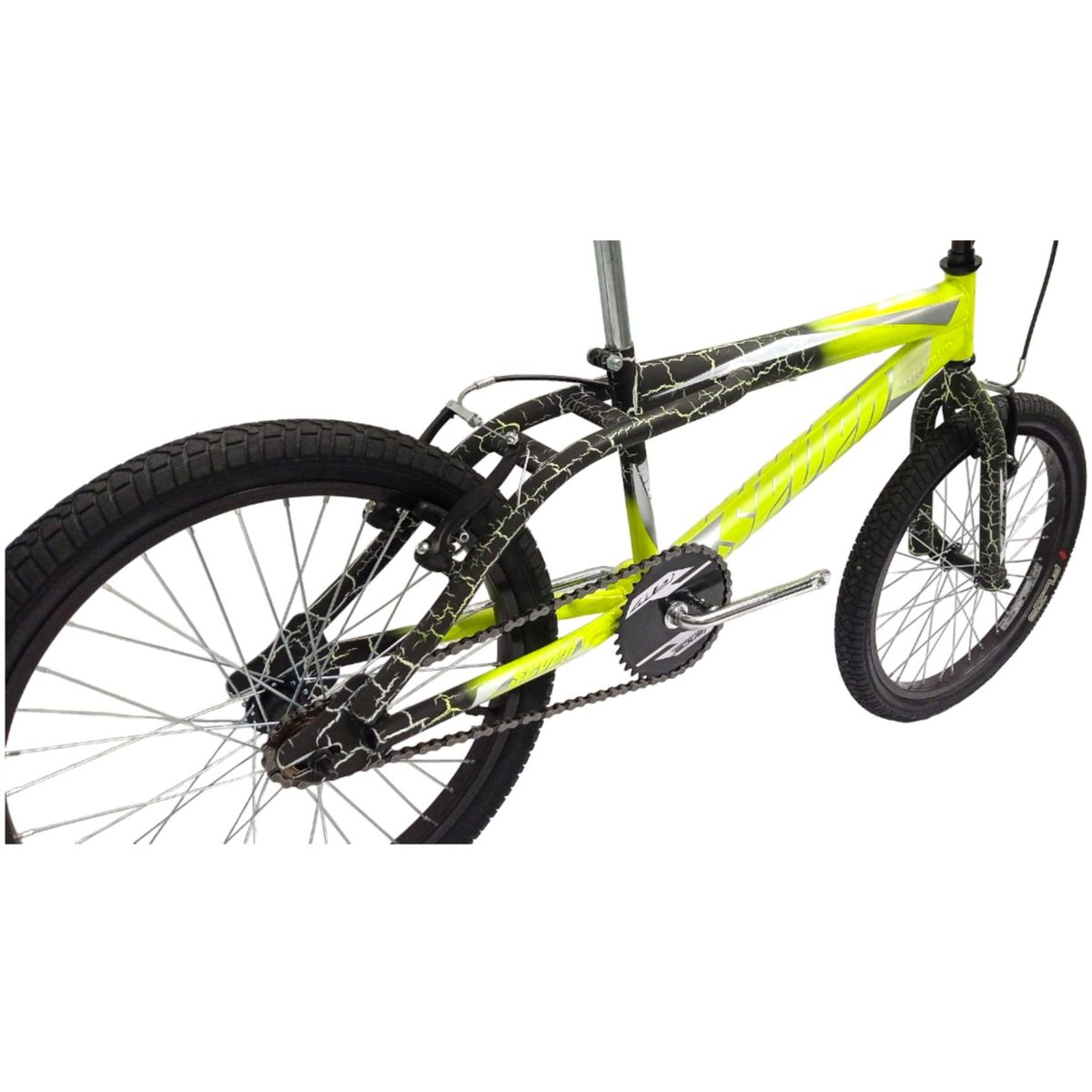 ATILA - Bicicleta Cross 20 Niños Rines en Aluminio Pintura Monster