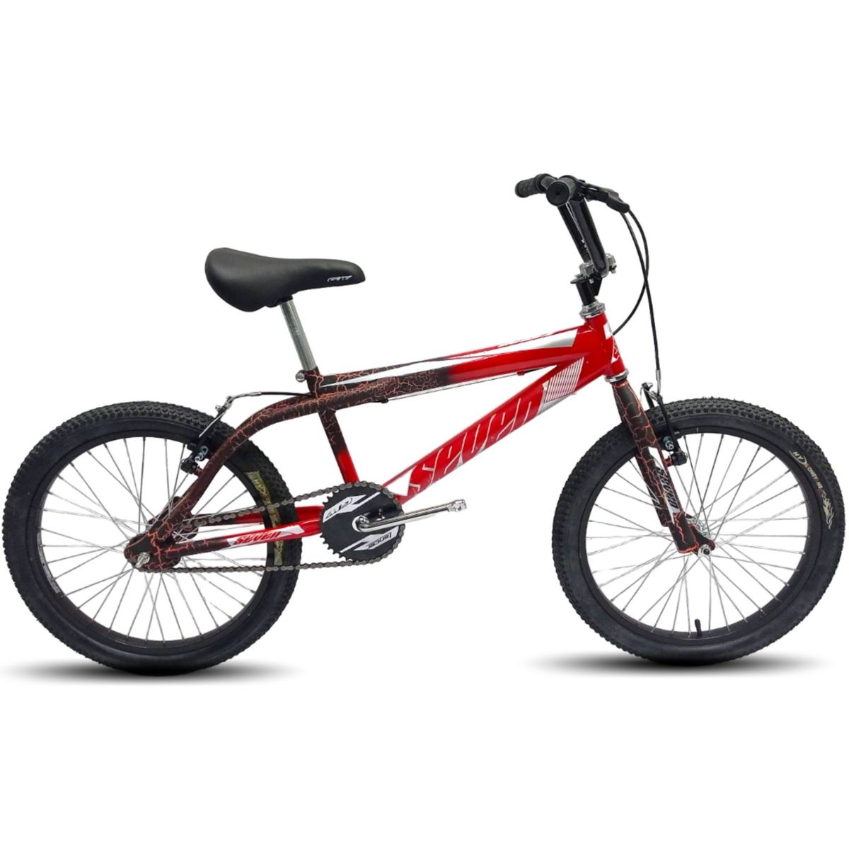 ATILA - Bicicleta Cross para niños 20 Rines En Aluminio Rojo