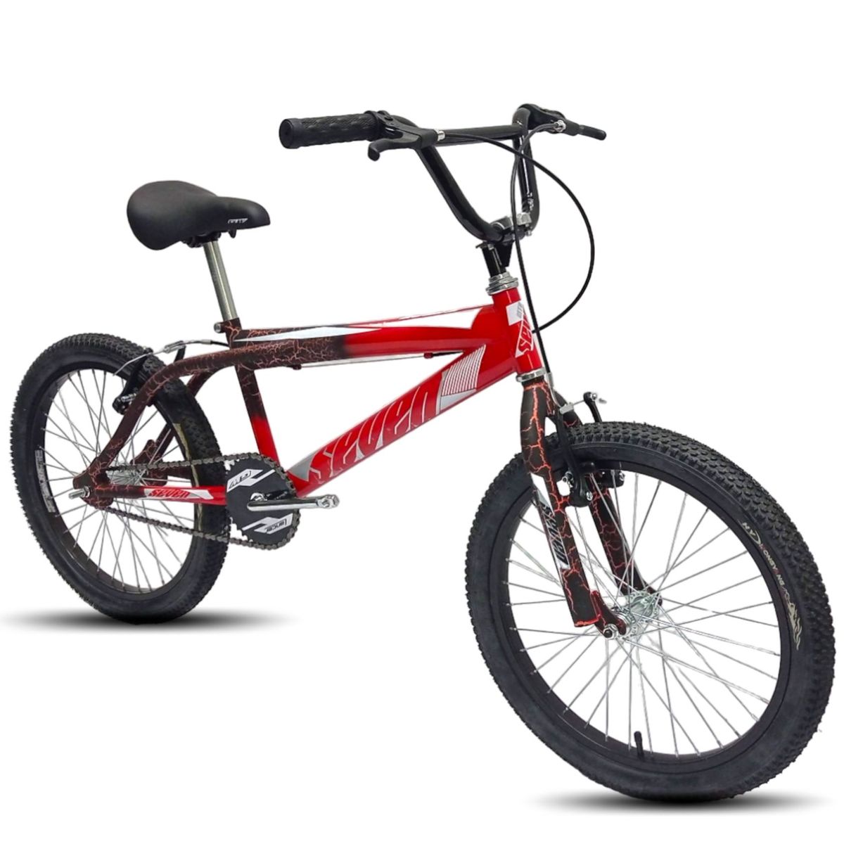 ATILA - Bicicleta Cross para niños 20 Rines En Aluminio Rojo