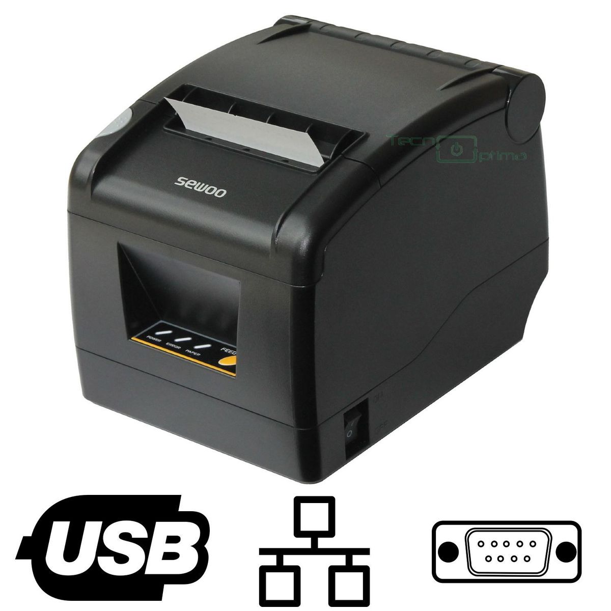 GENERICO - Impresora termica pos sewoo slk-ts100 usb serial red 80mm.