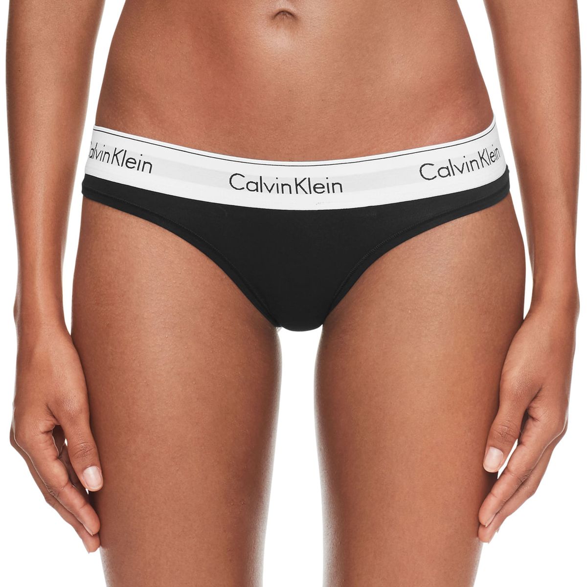 CALVIN KLEIN - Pantie Cotton Negro Calvin Klein