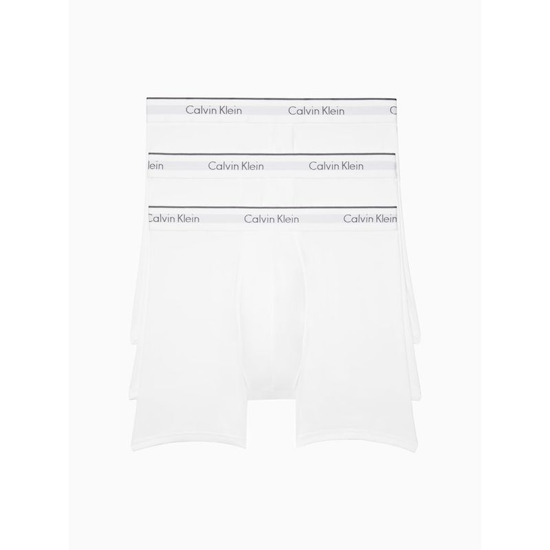 CALVIN KLEIN - Pack de 3 Boxer Blanco Brief en Microfibra Calvin Klein