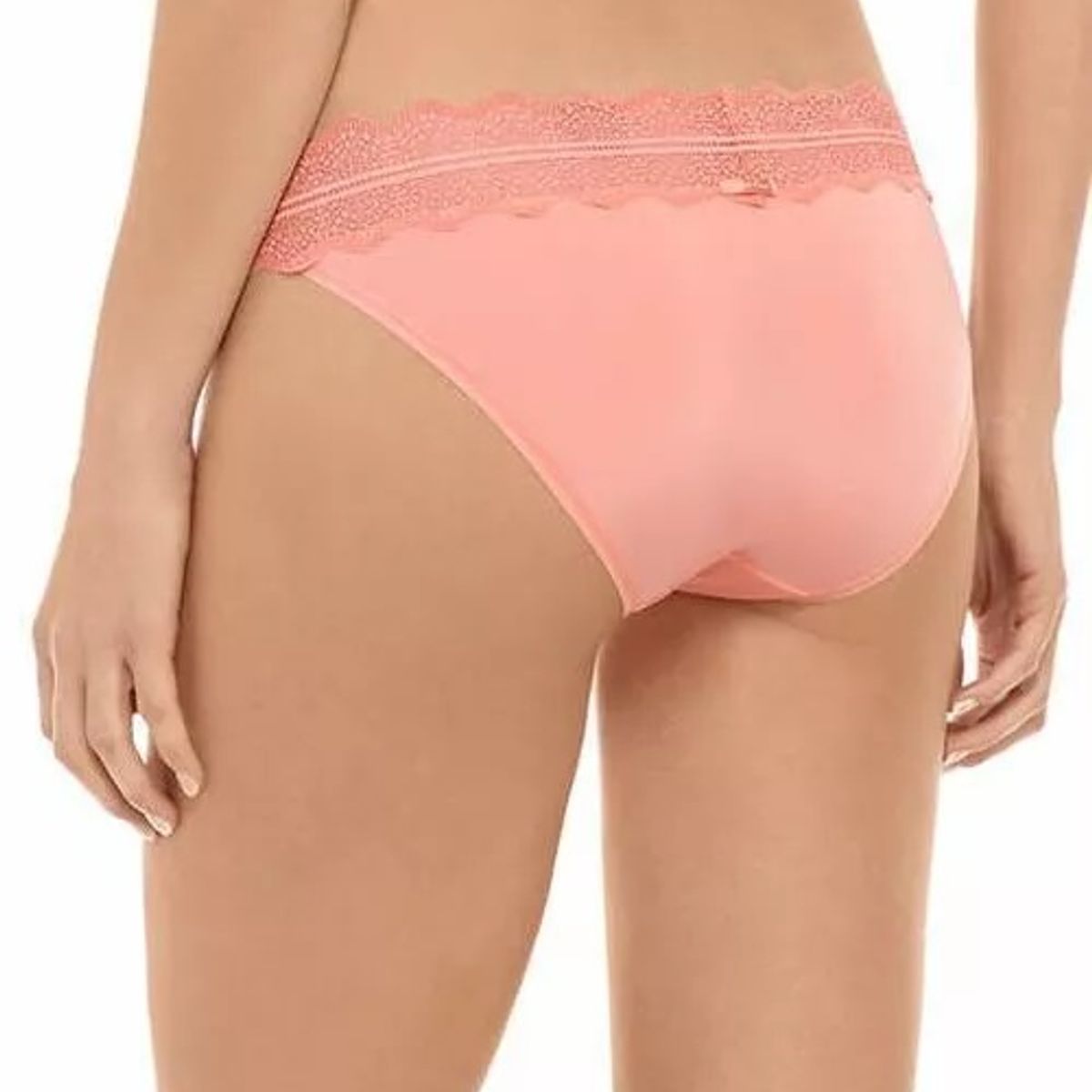 CALVIN KLEIN - Pantie Rosada Tipo Bikini En Microfibra Para Mujer Calvin Klein