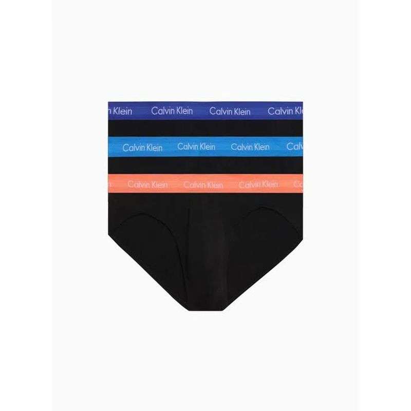 CALVIN KLEIN - Pack De 3 Calzoncillos Negros En Algodón Calvin Klein