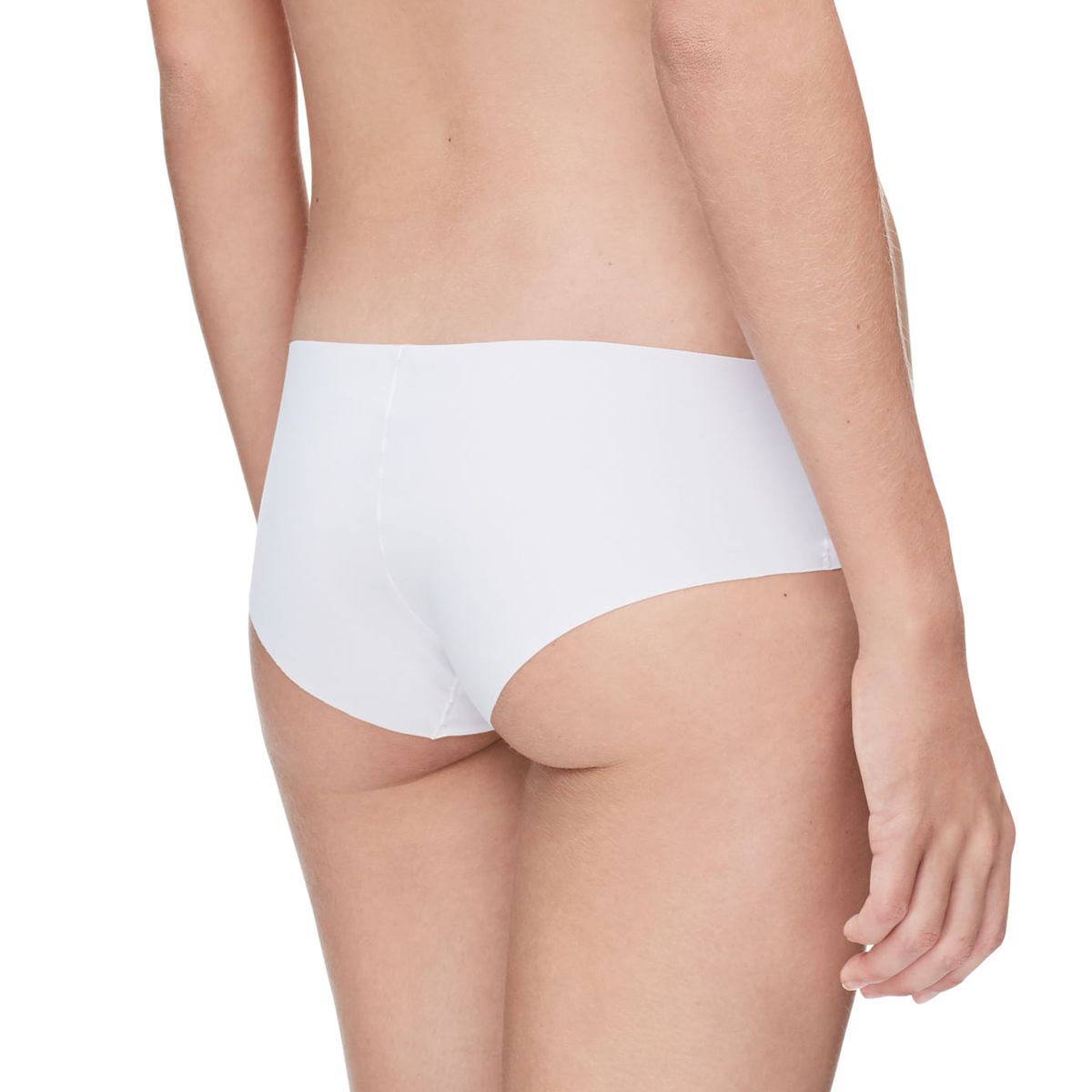 CALVIN KLEIN - Panties Tipo Hipster Blanco En Microfibra Para Mujer Calvin Klein
