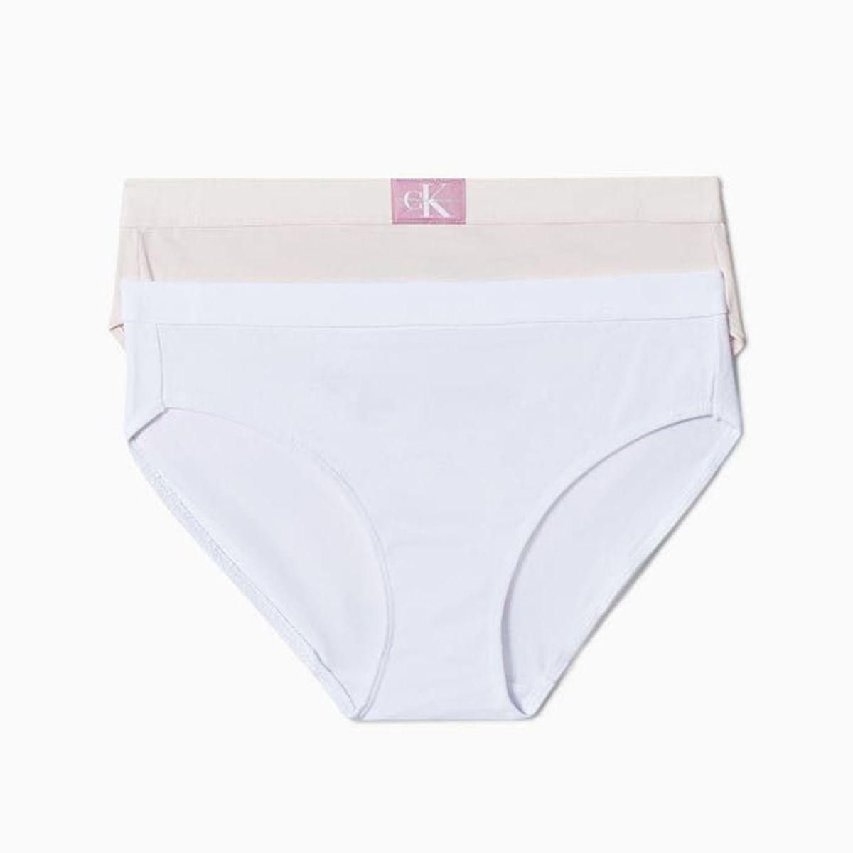 CALVIN KLEIN - Bikini En Niña Algodón 2 Piezas Blanco Calvin Klein