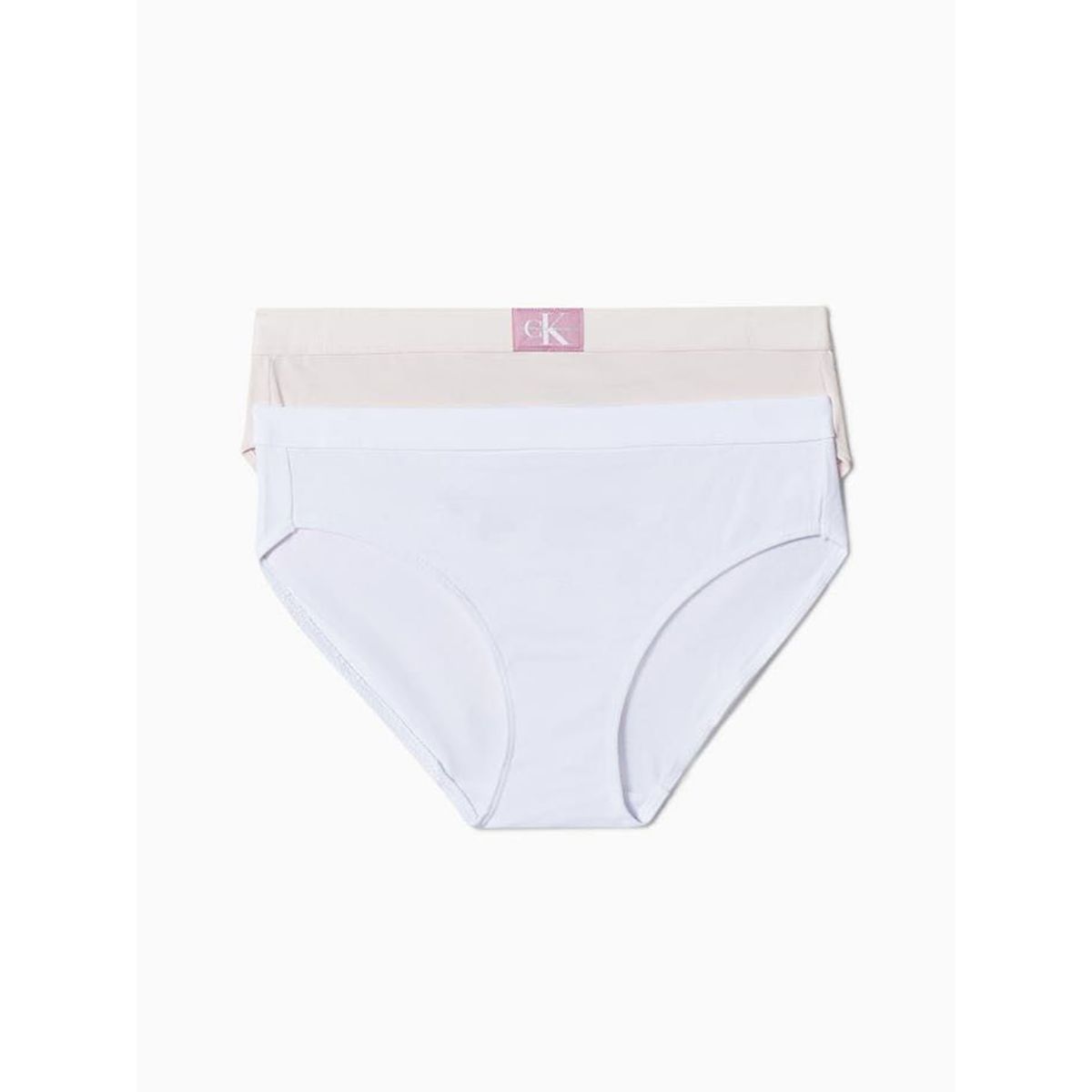 CALVIN KLEIN - Bikini En Niña Algodón 2 Piezas Blanco Calvin Klein