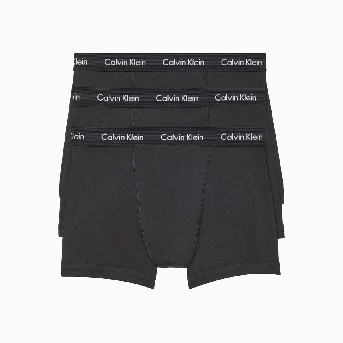 CALVIN KLEIN - 3 Pack De Boxer Brief Negro En Algodón Calvin Klein