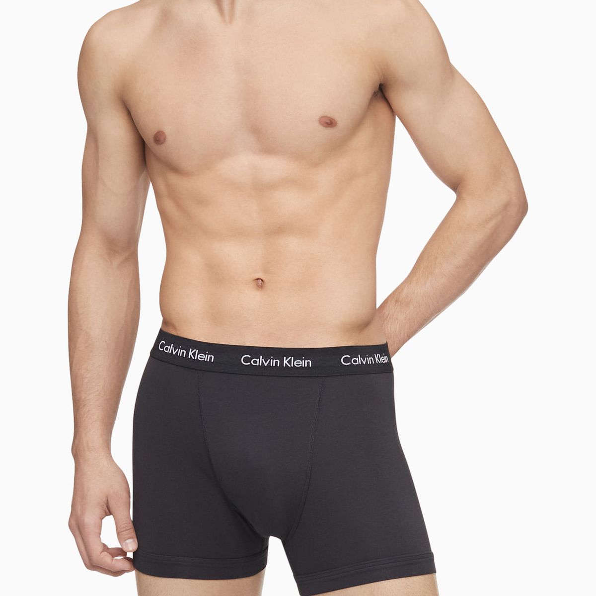 CALVIN KLEIN - 3 Pack De Boxer Brief Negro En Algodón Calvin Klein
