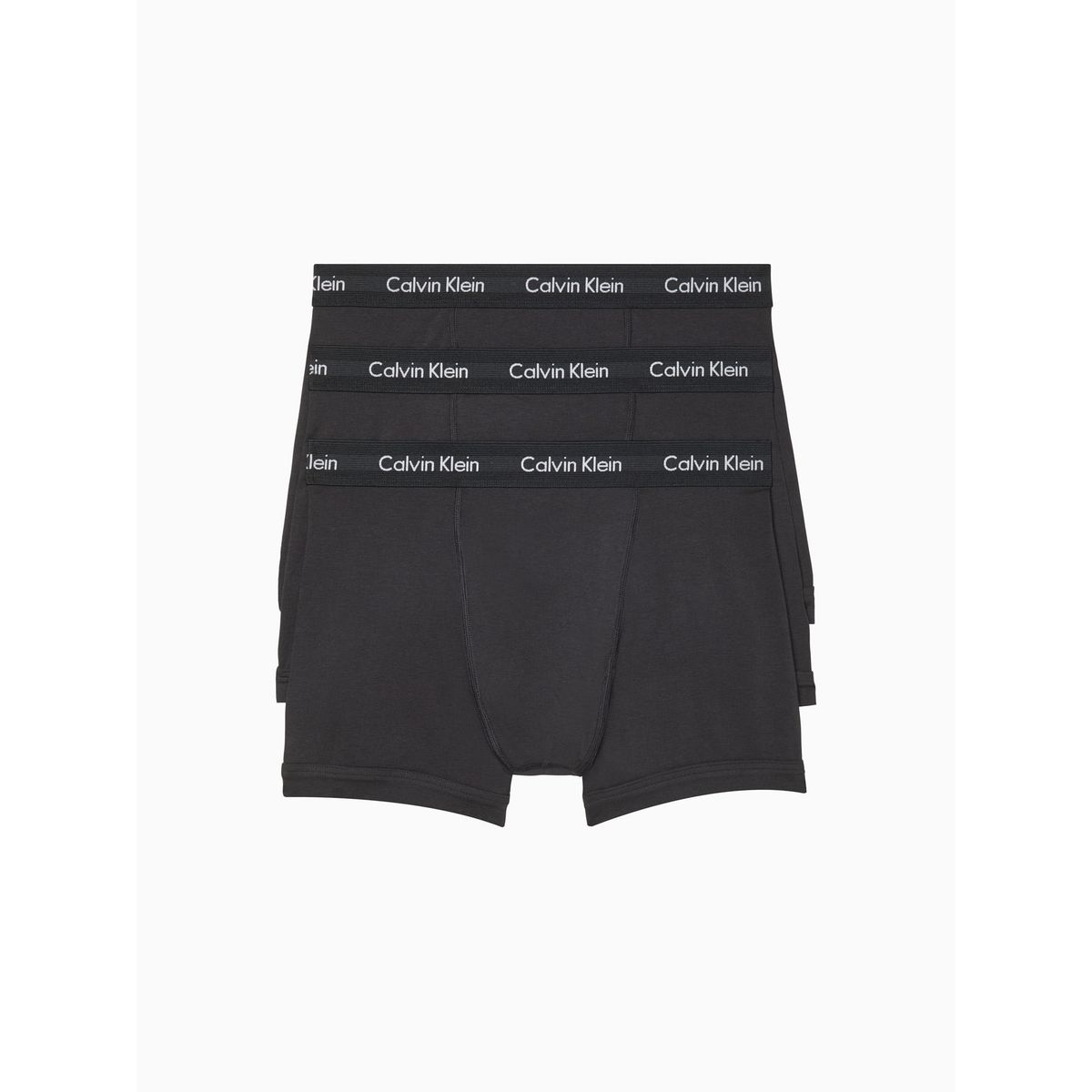 CALVIN KLEIN - 3 Pack De Boxer Brief Negro En Algodón Calvin Klein