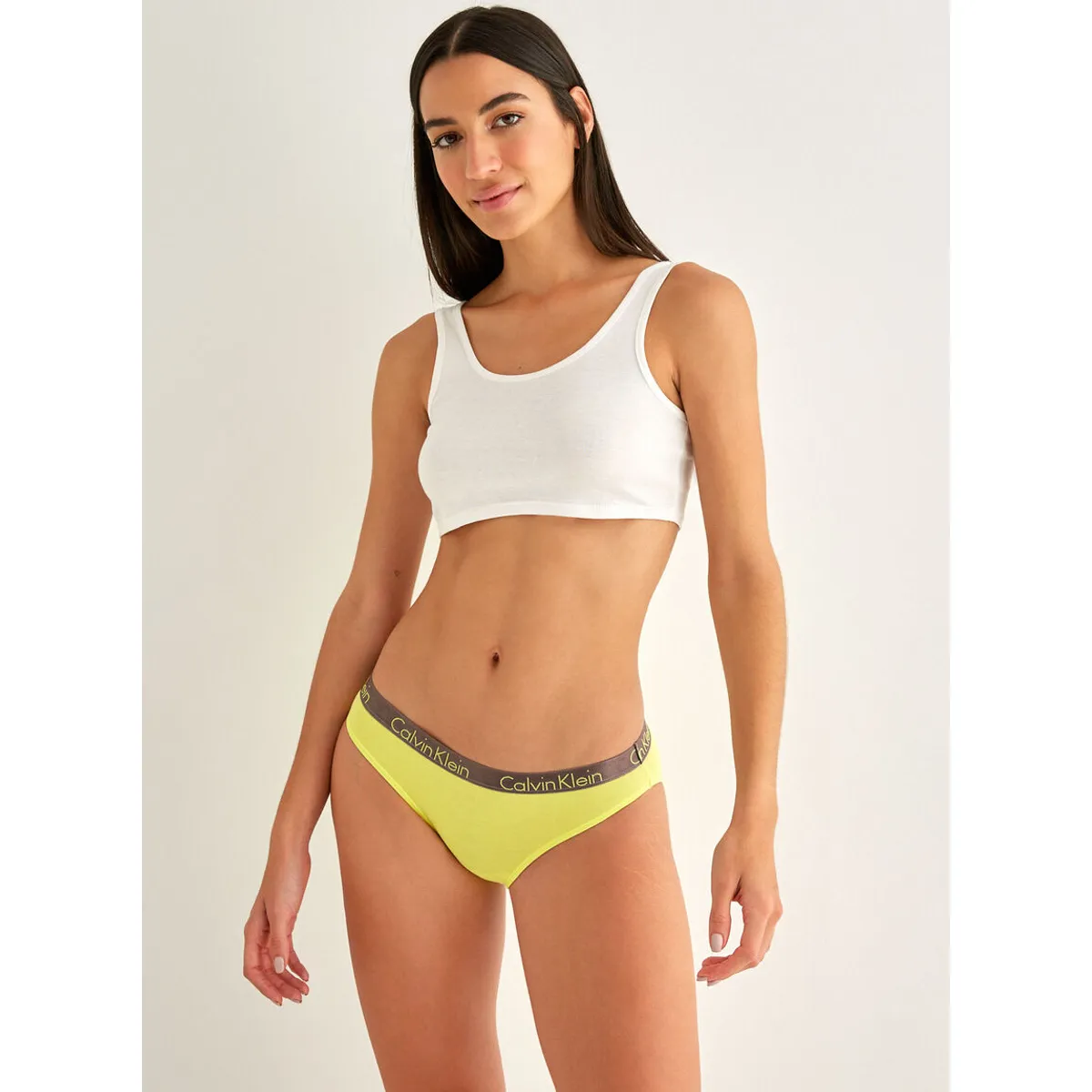 CALVIN KLEIN - Pantie En Algodón Tipo Bikini Para Mujer Calvin Klein