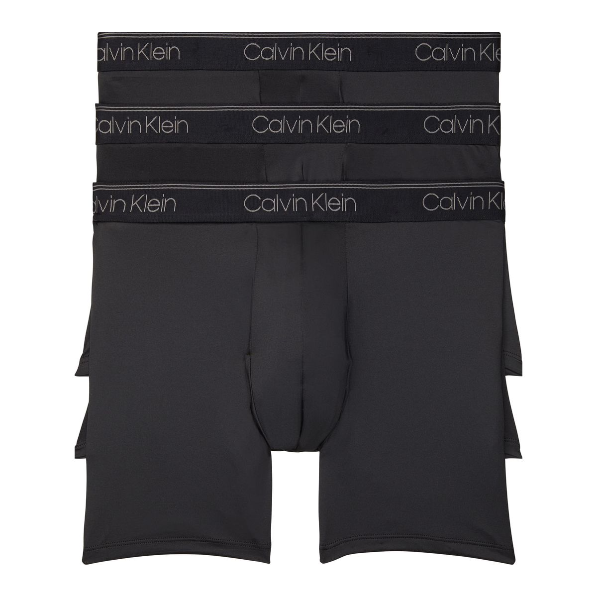 CALVIN KLEIN - 3 Pack De Boxer Negro En Microfibra Calvin Klein