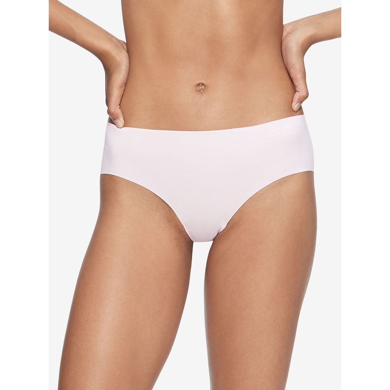 CALVIN KLEIN - Pantie Rosa En Microfibra Tipo Hipster Calvin Klein