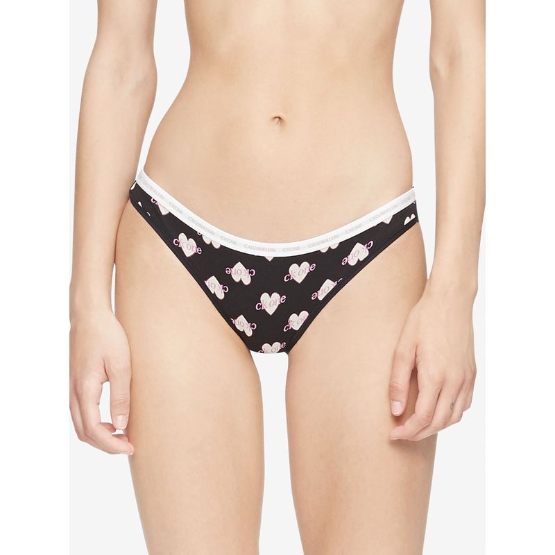 CALVIN KLEIN - Pantie En Algodón Estampado Tipo Bikini Para Mujer Calvin Klein