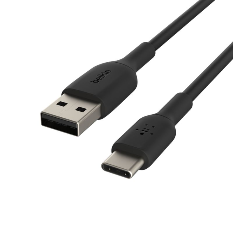 BELKIN - Cable Belkin USB a USB-C 1 metro Negro CAB001BT1MBK