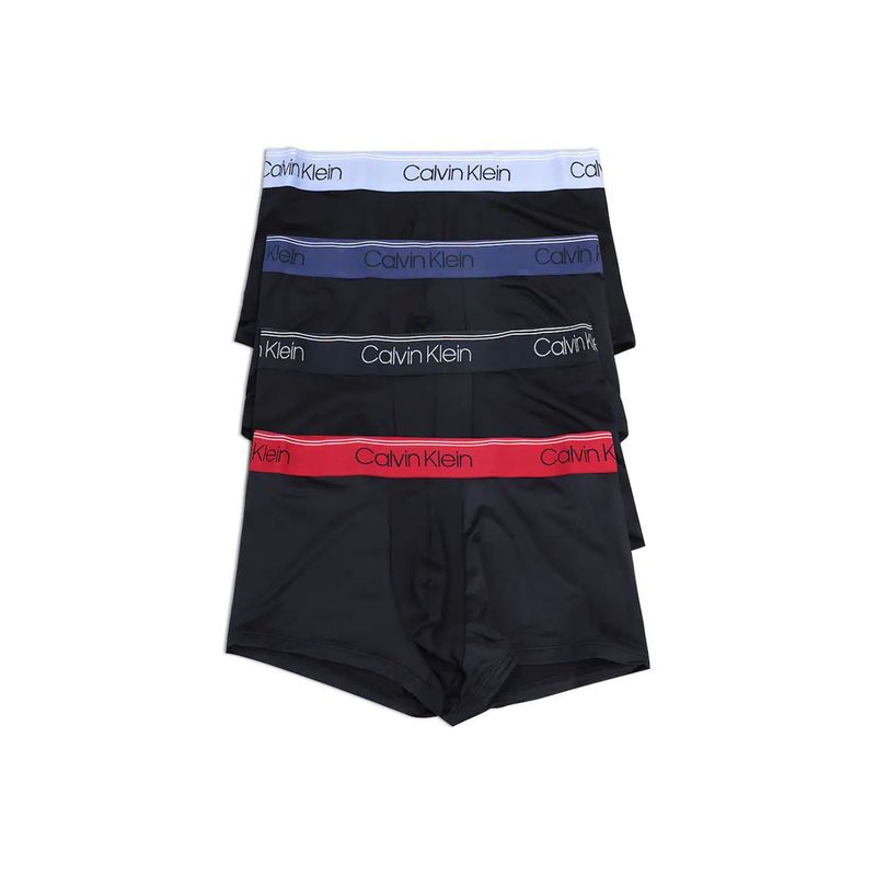 CALVIN KLEIN - Boxer Microfibra Low Rise Trunk 4 Piezas Calvin Klein