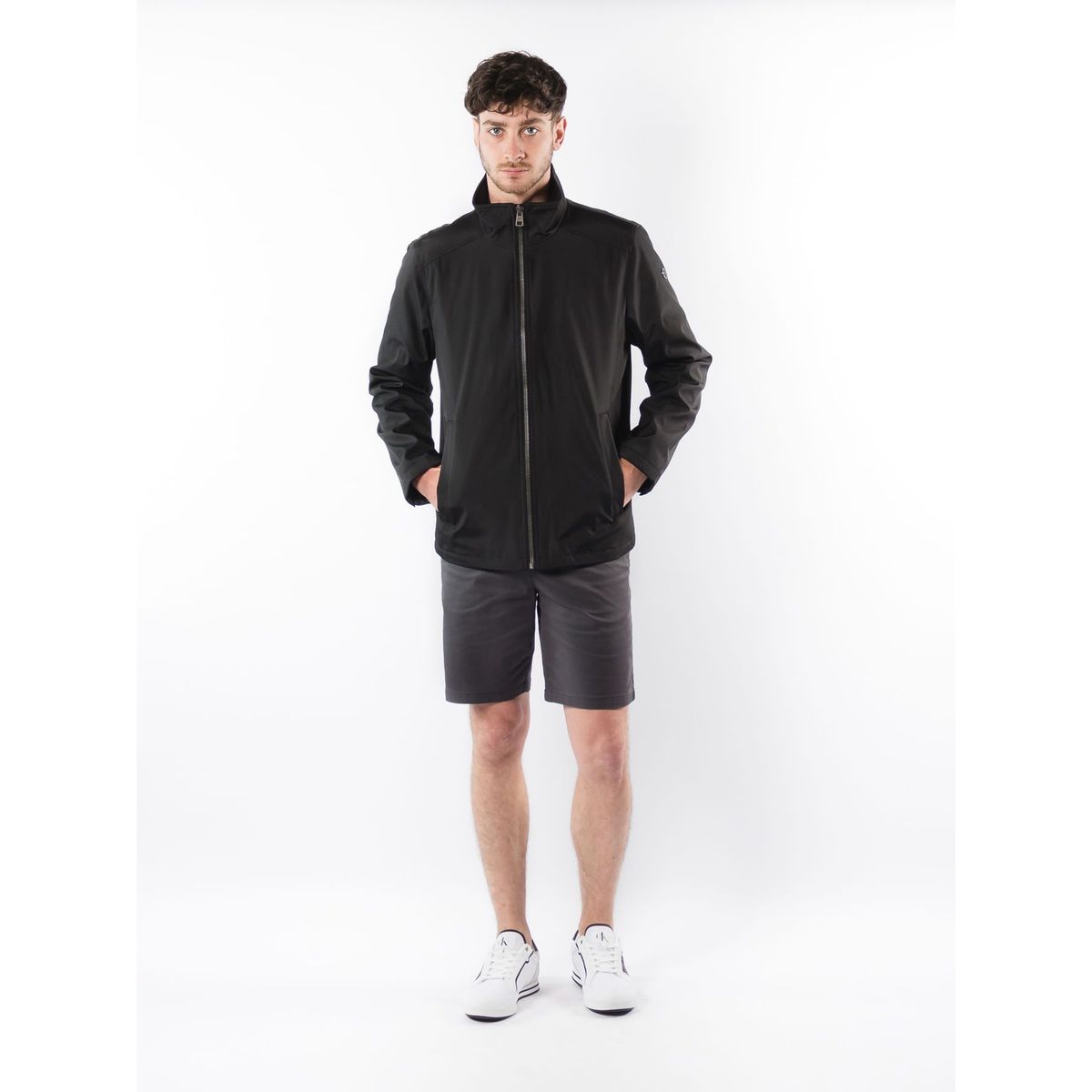 CALVIN KLEIN - Chaqueta Negra Para Hombre Calvin Klein Calvin Klein