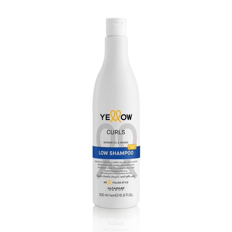 YELLOW - Acondicionador Alfaparf Yellow Curls 500ml Para Rizos