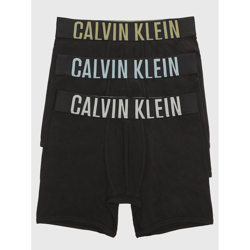CALVIN KLEIN - 3 Pack de Boxer Negro Brief En Algodón Calvin Klein