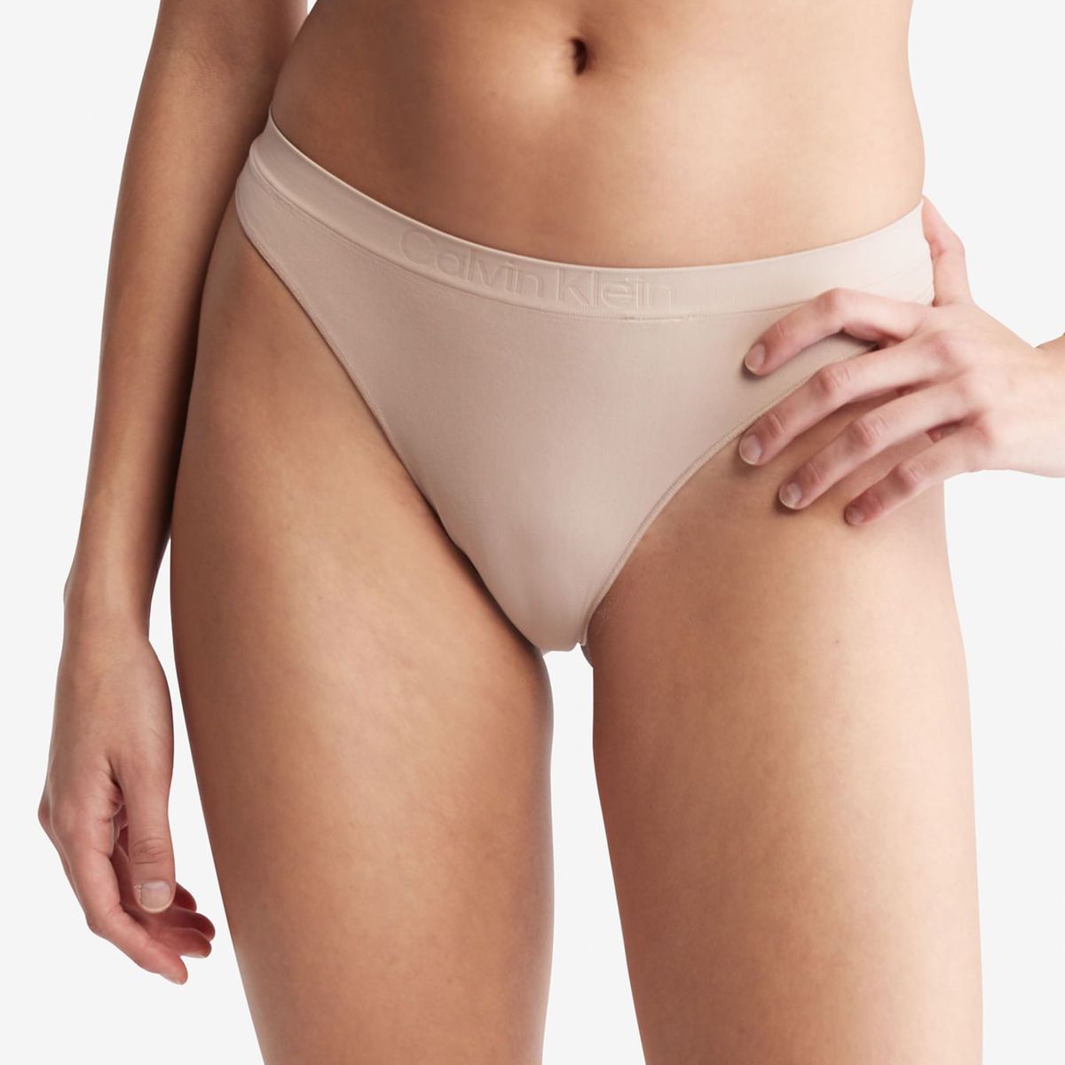 CALVIN KLEIN - Tanga Con Logo Calvin Klein