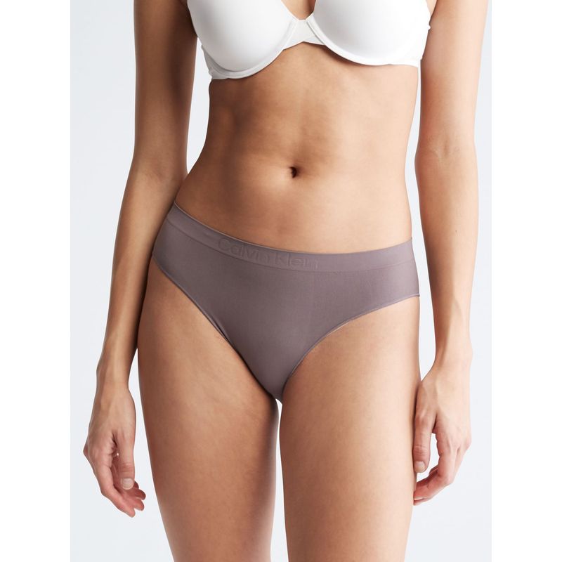 CALVIN KLEIN - Pantie Tipo Bikini Con Logo Para Mujer Calvin Klein